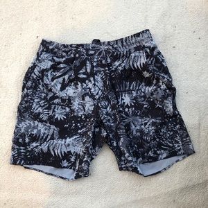 Lululemon shorts. Swim trunks no liner
